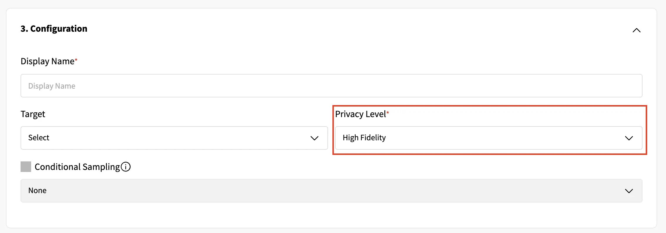 Differential privacy - privacy parameter selection