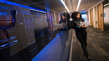women-analysing-data
