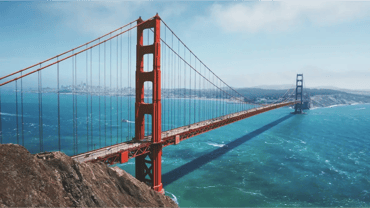  Air quality in California, San Francisco United State, Golden Gate Bridge
